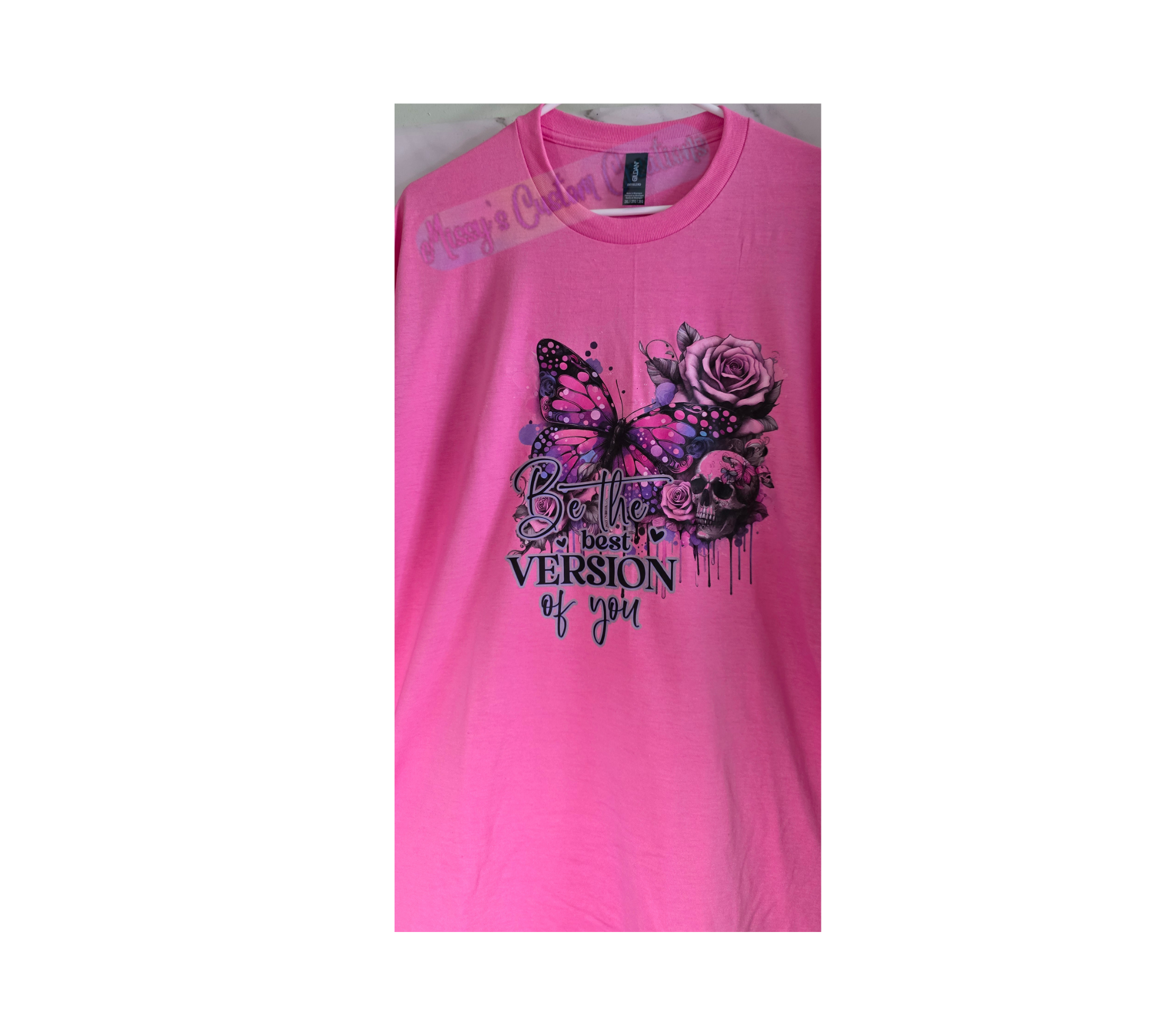 Be the Best Version of You Unisex Pink T-Shirt