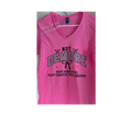 Not Demure, Very Chaotic Women's Pink V-Neck T-Shirt