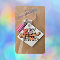 Me? Sarcastic? Never. Tassel Keychain
