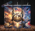 20 oz Skinny Tumbler - USA 250th
